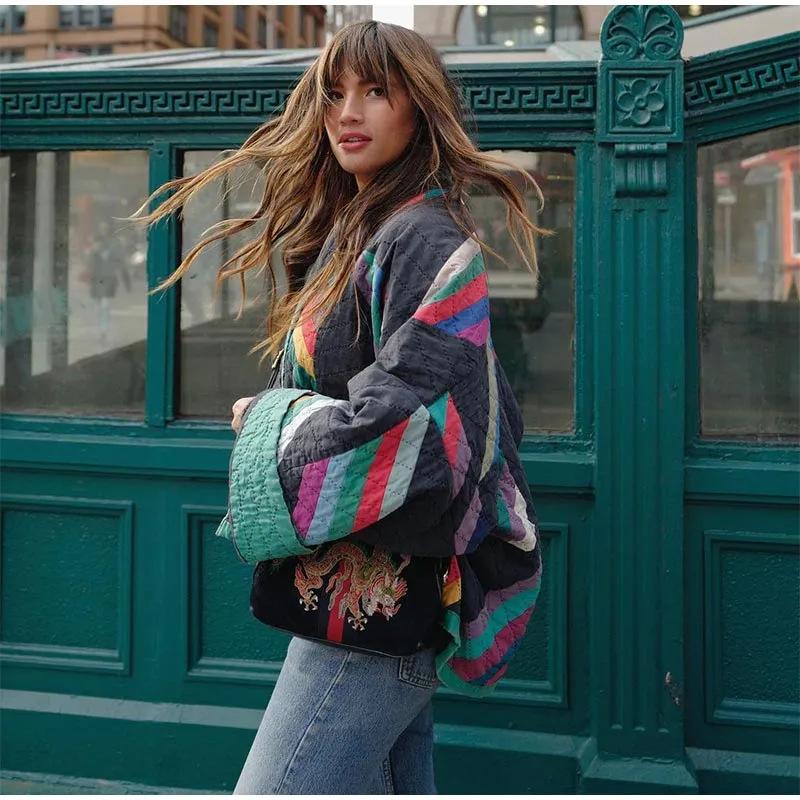 Осенне-зимняя женская мода с длинным рукавом из хлопка, свободная куртка-кардиган без пуговиц