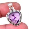 Natural Cacoxenite Gemstone 925 Solid Sterling Silver Jewelry Pendant 1.25" W9o56