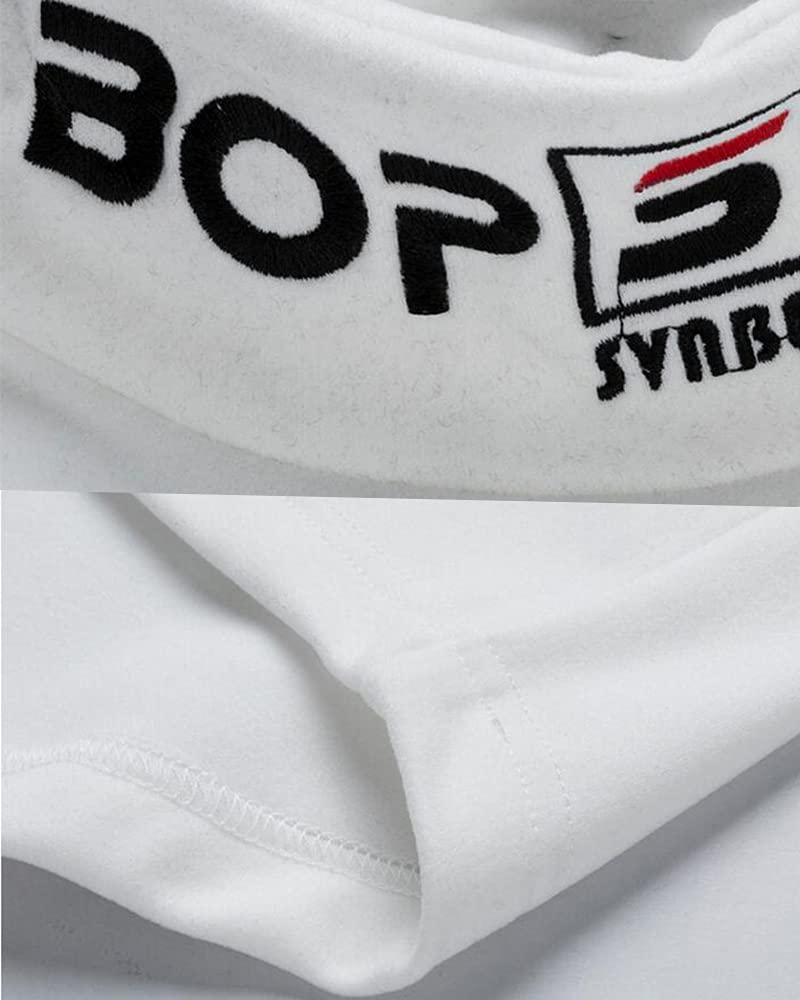 Cut and Sew High Neck Round Long Autumn Large [foveitaa] Men's T-Shirt, Tee-Shirt, Sweater, Neck, Sleeve, Thick, Loose, Plain, Simple, Clothes, Size,