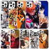 Haikyuu Oya Волейбол Аниме Мягкий Чехол для iPhone 16 17 Air 15 14 Pro Max 16E Чехол для Телефона 13 Mini 12 11 7 SE 8 Рисунок Принт Подходящий