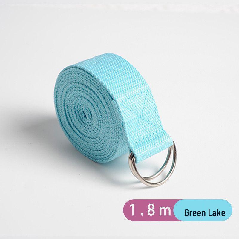 Ремень для растяжки для йоги - Износостойкий, Удлиненная длина 183 см для гибкости и поддержки