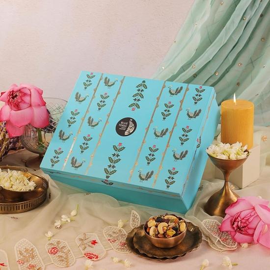 Blue Tokai Coffee Roasters Meghmalahar Gift Hamper | French Press, Tumbler| Diwali Gift Hamper With Festive Diya | Festive Gifts