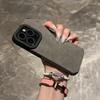 Роскошный Матовый Мягкий Кожаный Чехол Для Телефона Для iPhone 16 15 14 Plus 13 12 11 Pro Max 17Air Защита Камеры Ударопрочный Силиконовый Чехол