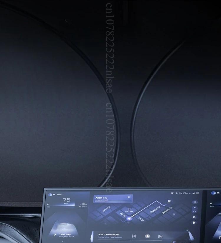 Для BYD Sealion 07 BYD Sealion 7 2024 2025 Автомобильный солнцезащитный козырек на лобовое стекло Складной зонт amry Передние аксессуары для теплоизоляции