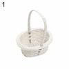 Plastic Weaving Vegetable Fruit Picnic Storage Basket Box Cosmetics Organizer
