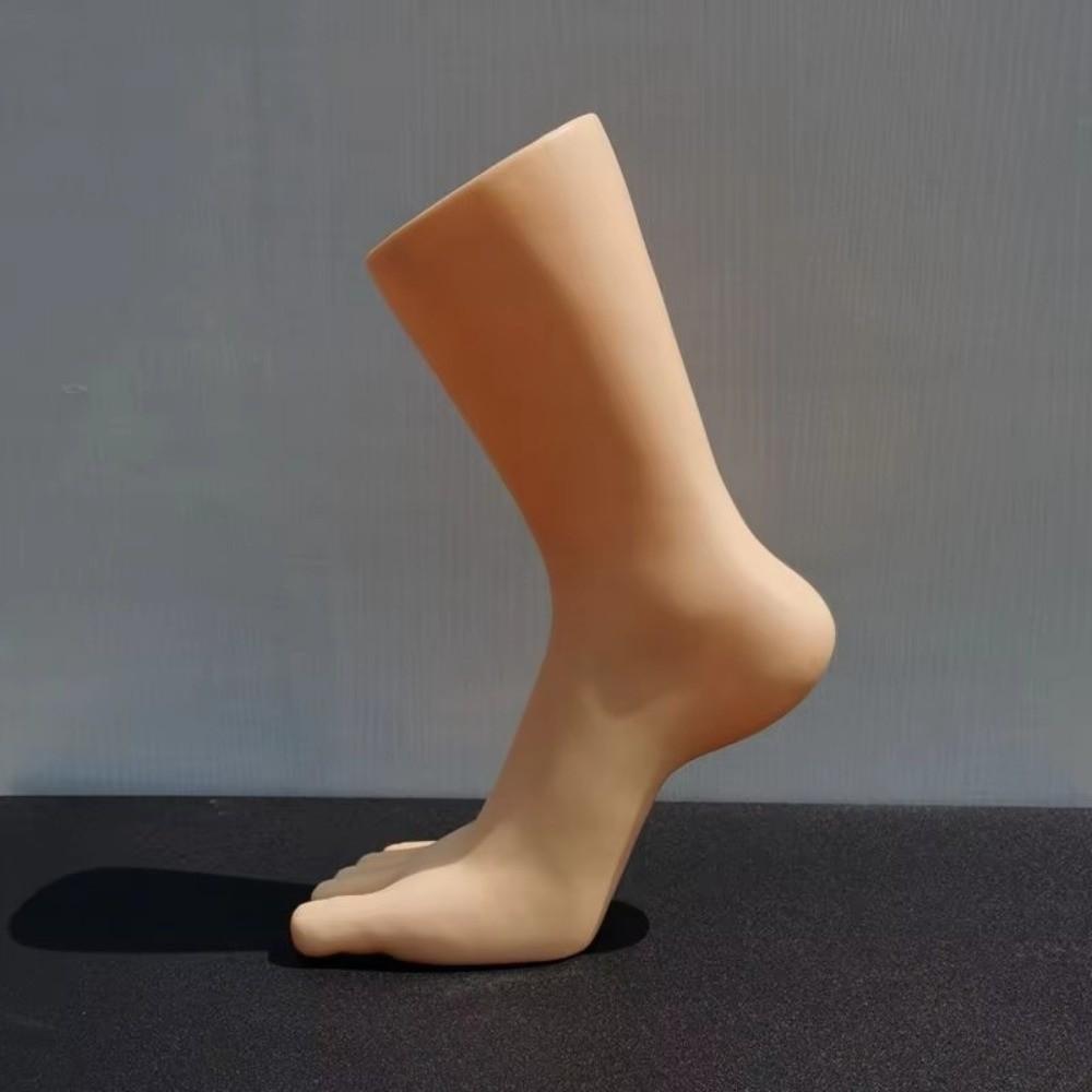 Black White Skin Color Sock Display Stand Five Toe Shoe Form Mannequin Photography Display