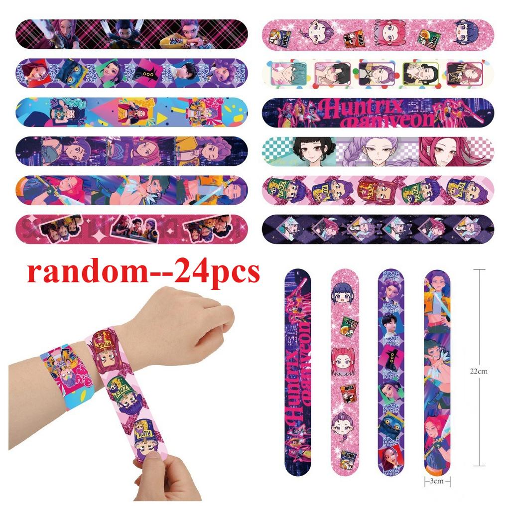 Cartoon Anime New Witcher Projection Watch 24 Pictures Children's Electronic Luminous Toy Pop Ring Toy