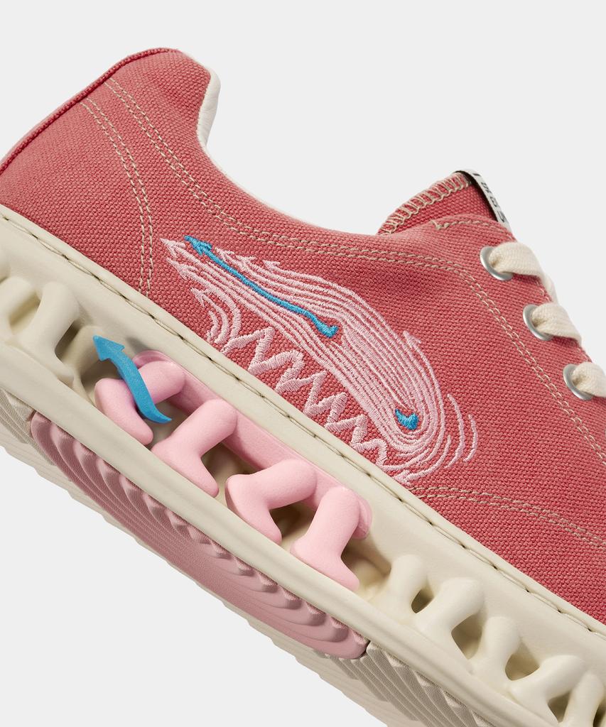 78Under M-3 Graphic Low Top_Vintage Pink