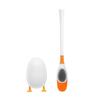 Silicone Duck Toilet Brush - Wall-Mount, No-Punch Design for Bathroom Cleaning