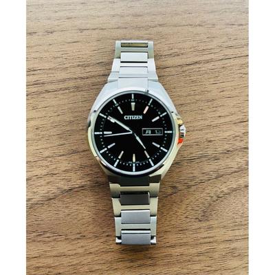 Б/у [Хорошее состояние] CITIZEN Citizen ATTESA AT6050-54E Eco Drive Радиочасы День Дата