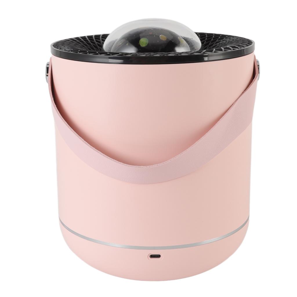 Увлажнитель воздуха с лампой-проектором 450 мл, динамическое вращение на 360 градусов, ультразвуковой диффузор для эфирных масел с ночником