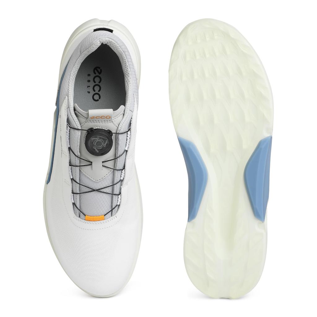 Гольф Гольф Biom 3E [ECCO] Обувь, H4, Мужская, БЕЛЫЙ/РЕТРО СИНИЙ, 25.0 см,