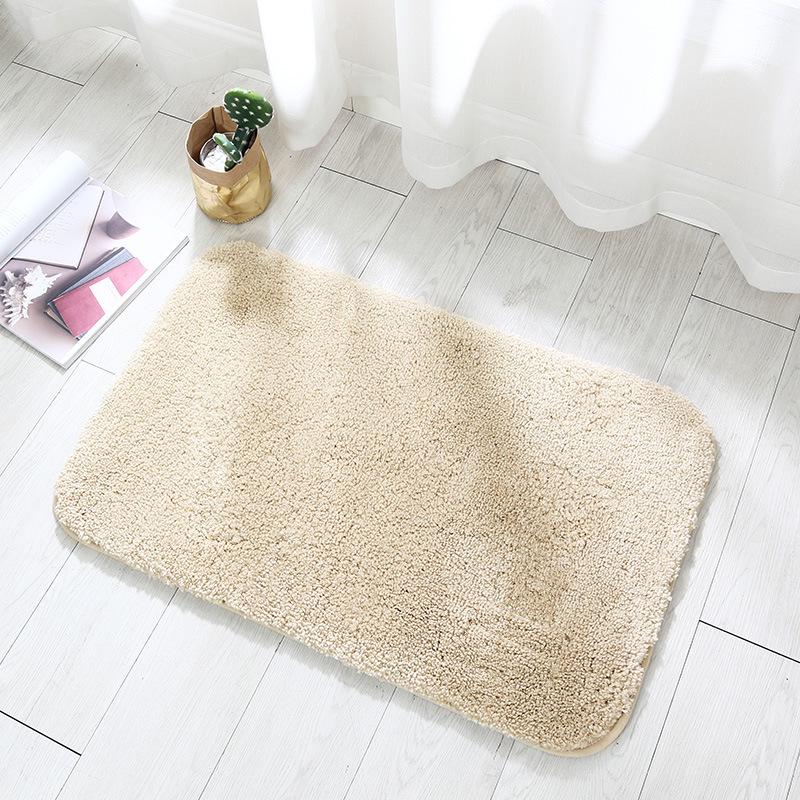High-Pile Non-Slip Water-Absorbing Floor Mat for Kitchen & Bathroom