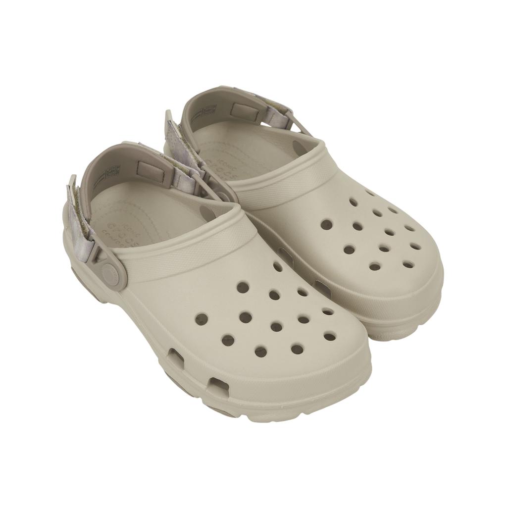 Crocs Классические клоги Вездеходные EVA Удобные Легкие клоги Унисекс клоги Белый Серый 206340-2ZC