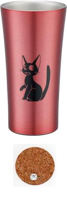 Стакан Ghibli Cup Cold Insulation Tumbler L Vacuum Thermal Thermal из нержавеющей стали 400 мл Studio Ghibli Delivery Service Jiji Set Kiki's (Стакан, подставка под стакан)