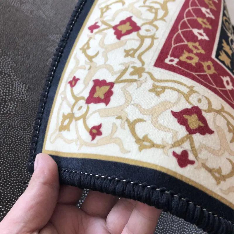 Богемный красный длинный ковер для коридора Роскошное персидское украшение Ковер для прихожей Противоскользящий Легкая чистка Напольный коврик Ковровые дорожки для лестницы