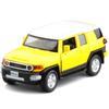 Масштаб 1:32 Toyota FG Cruzer Game DICAST Многоцелевая модель спортивного автомобиля с задним прицепом, которая может открывать дверную группу в подарок для маленьких мальчиков