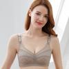 Удобный бюстгальтер без косточек для большой груди, маленький и стройнящий, дышащий, с тонкой чашкой, больших размеров, нижнее белье