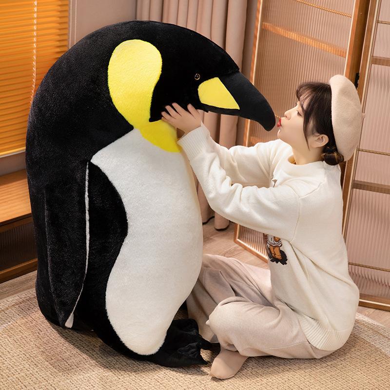Simulated Cute Penguin Baby Doll Large Plush Toy Doll Children's Sleeping Pillow Doll Gift