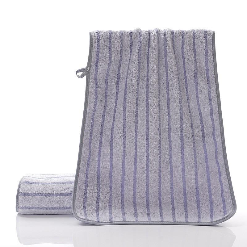 Soft, Quick-Dry Coral Fleece Towel - Absorbent & Shed-Free for Face Washing