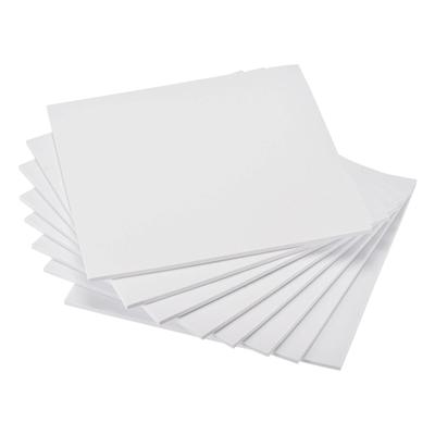 Листы из пенопласта ЭВА для рукоделия и DIY 25 x 25 5 мм 8 штук Проекты, см, Толстый, Белый,