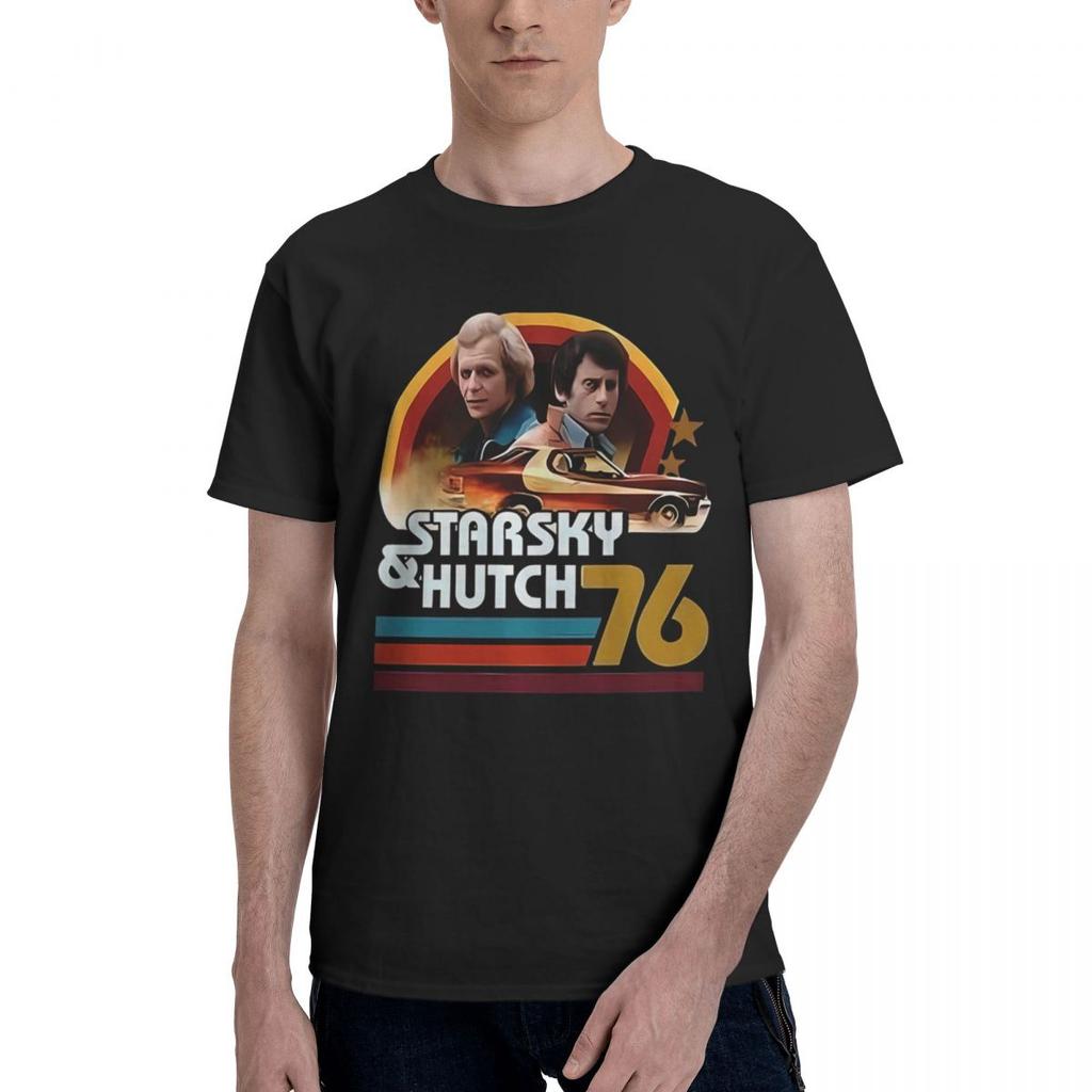 Starsky Hutch 1976 Graphic 100 Cotton Casual Breathable Confortable TShirt Funny Mens TShirt Funny Shirt