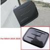 For Toyota RAV4 - Black + Carbon Fiber Fuel Gas Tank Cap Cover Trim Auto