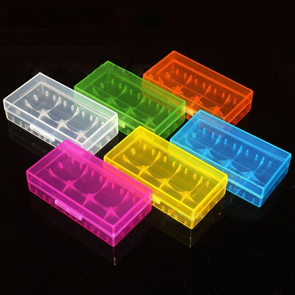 Coloful Battery Case 4 AA AA Battery Holder Storage 18350 Battery Holder