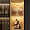 Elegant Stone Entryway Sideboard & Wine Rack Cabinet