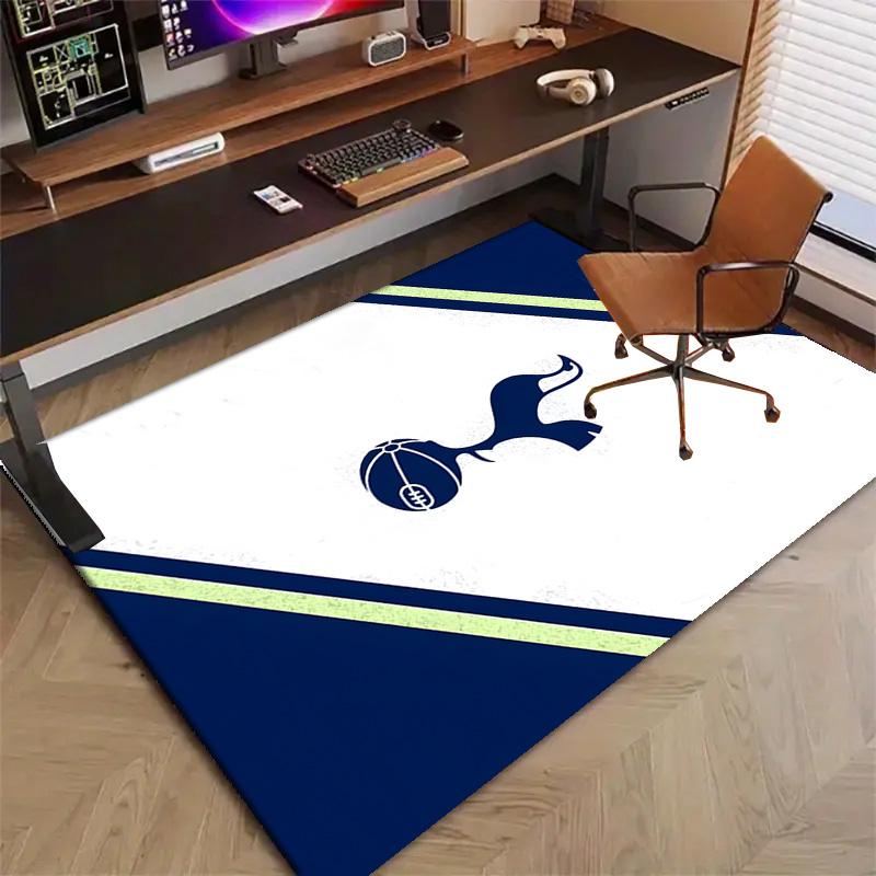 T-Tottenham Hotspur Printed Area Rug Carpet for Bedroom Living Room Home Decor Rugs Mat Non Slip Mat Rug for Bedside