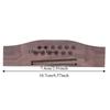 Rosewood Acoustic Guitar Bridge Wood Color Guitar Parts  12 String Acoustic Guitars