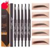 Double Head Three-dimensional Multi-effect Eyebrow Pencil Waterproof Anti-sweat Non-dizzy Eyebrow Pencil