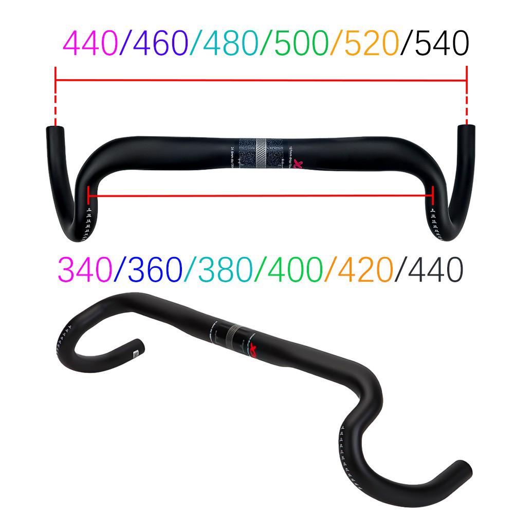 Руль Drop Handlebars из углеродного волокна Gauche, изгиб 25°, внутренняя прокладка тросов для шоссейных велосипедов
