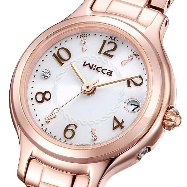 Citizen КС1-961-11 ( Смотреть радиоуправляемую металлическую группу wicca Solar-Tech для женщин) Круглые часы, золото