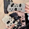 Kitten Paw Wool Socks Children'S Tube Socks Season Internet Celebrity Explosion Cute Cartoon Fleece Thickened Thermal Stockings