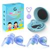 Airplane Earplugs Ages with Pressure Prevent Hearing Reduce Noise Improve Concentration On and Carrying Case Japanese Instruction Manual Q52