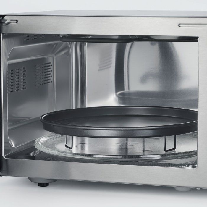 Micro-ondes combiné - SEVERIN - MW 7774 - Inox - 25 L - 48,3 x 43,5 x 28,1 cm