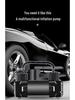 Портативный электрический автомобильный насос высокой мощности с двумя цилиндрами