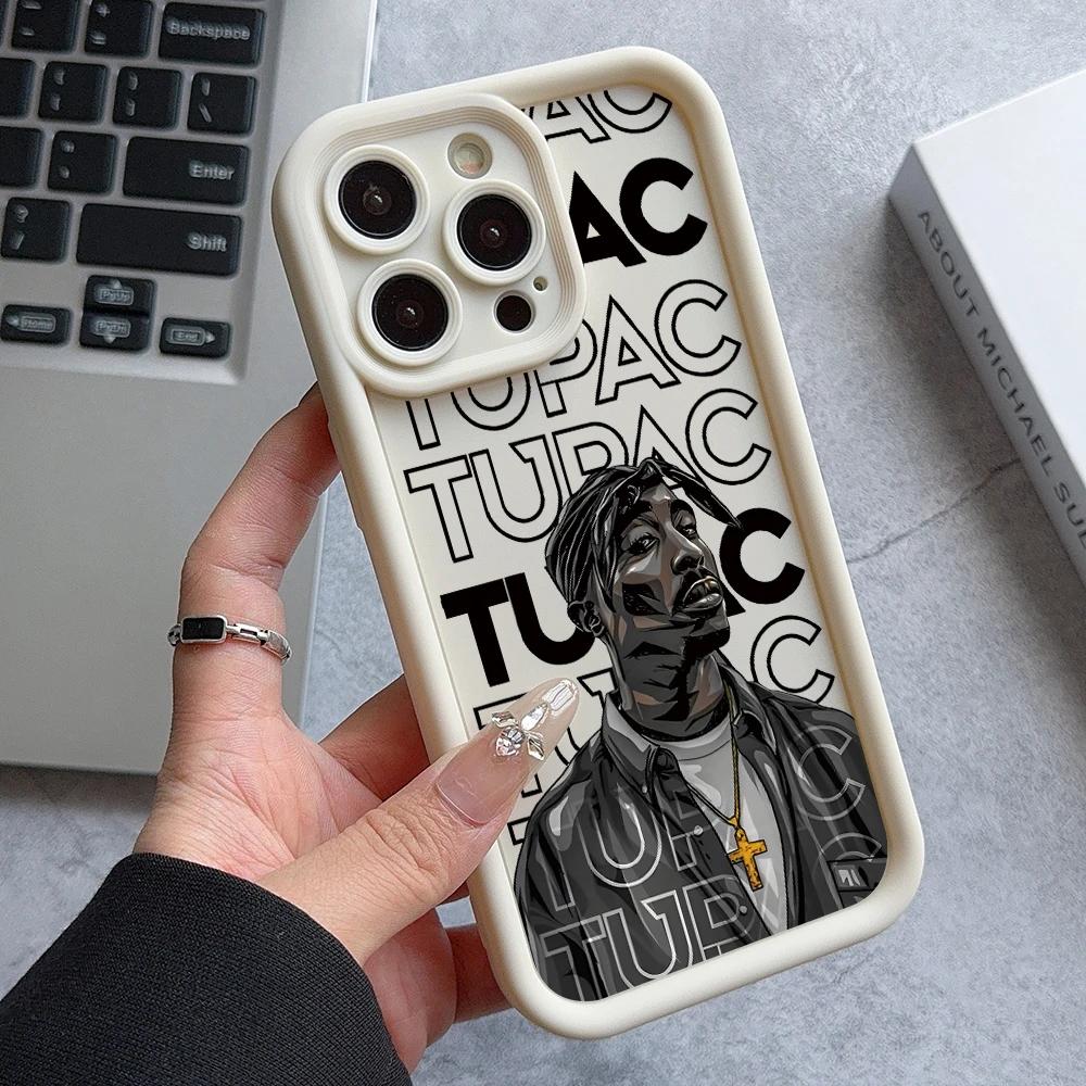 Rapper 2pac Singer Tupac Phone Case For Samsung Galaxy A16 A06 A35 A55 A25 A05s A15 A54 A34 A24 A14 4G 5G Soft TPU Back Cover