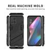 Armor Bracket Case For OPPO Find X3 Pro Realme 7 Narzo 20 C15 C12 V15 GT Reno 5 Pro Plus 4 Lite A93 5G A74 4G A53 A32 Back Cover