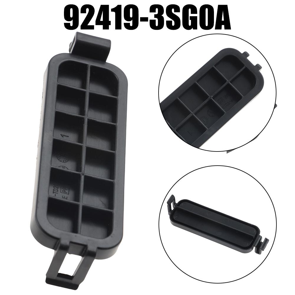 Новая рамка крышки фильтра салонной пыли для салона кондиционера для Nissan для Sentra для Leaf 92419-3SG0A замена установки крышки воздушного фильтра