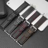 Ремешок из углеродного волокна для Apple Watch Band 44 мм 40 мм iWatch ремешок 42 мм 38 мм Роскошный кожаный браслет Apple Watch Series 6 5 4 3 se
