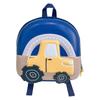 Cute Pvc Shell Backpack For Boys And Girls Featuring Fun Cartoon Car Design