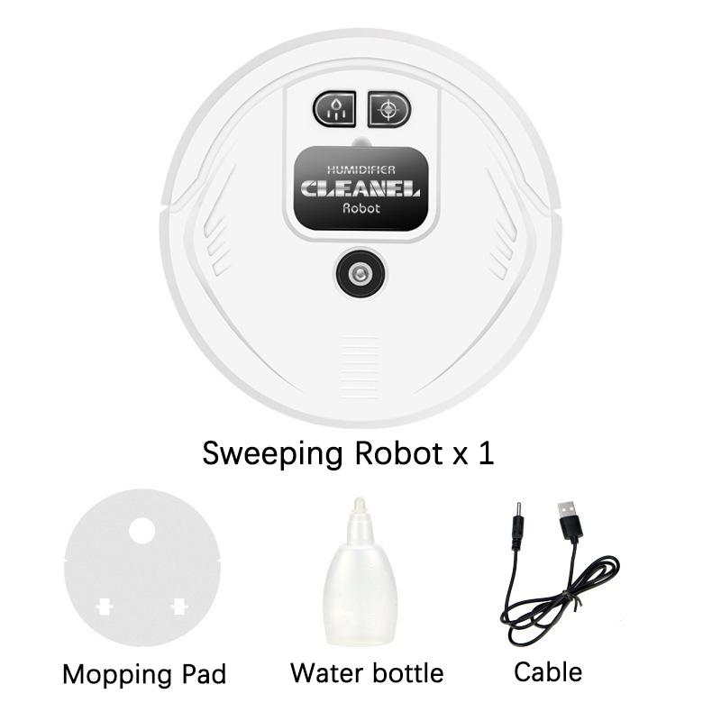 Автоматический подметальный робот-пылесос, умная машина для мытья полов, влажная и сухая перезаряжаемый бытовой увлажнитель двойного назначения