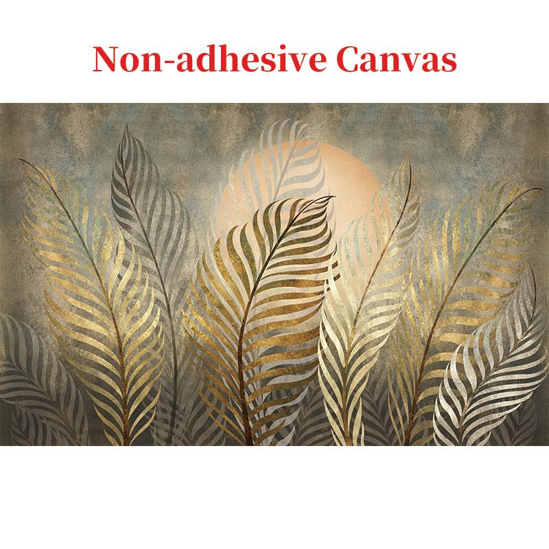 Европейский стиль 3D обои с золотым листом Искусство Ретро Ресторан Кафе Фон Стена Papel De Parede Креативный домашний декор 3D фрески