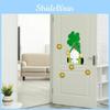 Stylish St. Patrick's Day Wall Stickers Featuring Vibrant Clover Hat And Beer Maid Designs