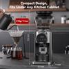 Hibrew G3 Plus Electric Coffee Grinder , Titanium Conical Burr Espresso Grinder with Plasma Anti-Static & Touchscreen