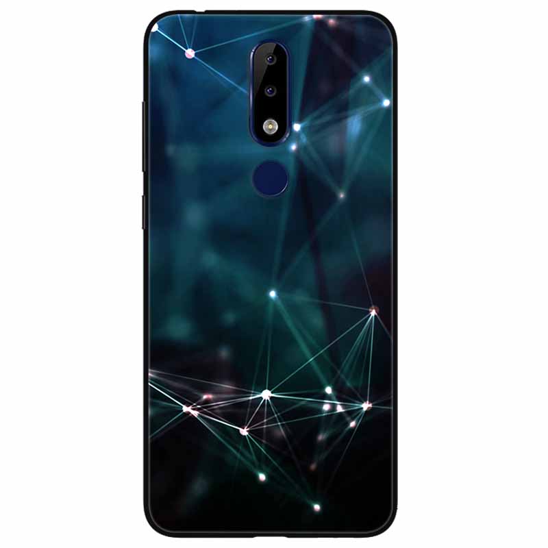 Для Nokia 5.1 Plus Чехол Мягкий Силикон Мультфильм Модный ТПУ Чехлы для Телефона для Nokia X5 Обложка 5.1Плюс Милый для NokiaX5 Защитный