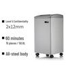 Aurora AS158CD P-5 High-Security Commercial Shredder CN plug (adapter included)