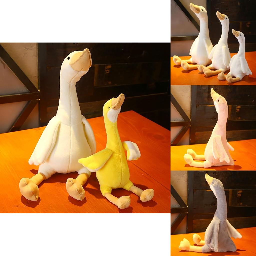 Милая белая, розовая, серая плюшевая игрушка-лебедь, плюшевая кукла, подушка для детей, младенцев, подарок и утешение